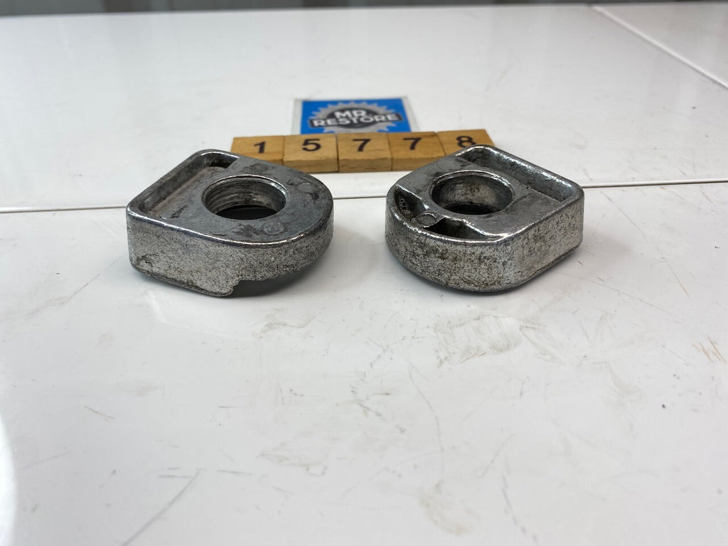 Aprilia RS250 OEM Pair of Chain Adjusters (late 90s early 2000s)