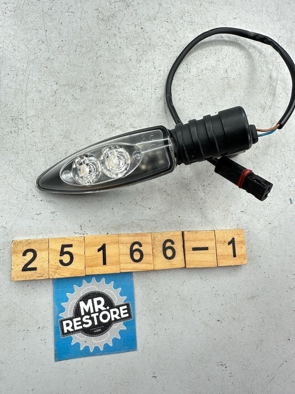 BMW K1300R K1200R F800R F800S R1200GS F650GS Rear Turn Signal Indicator
