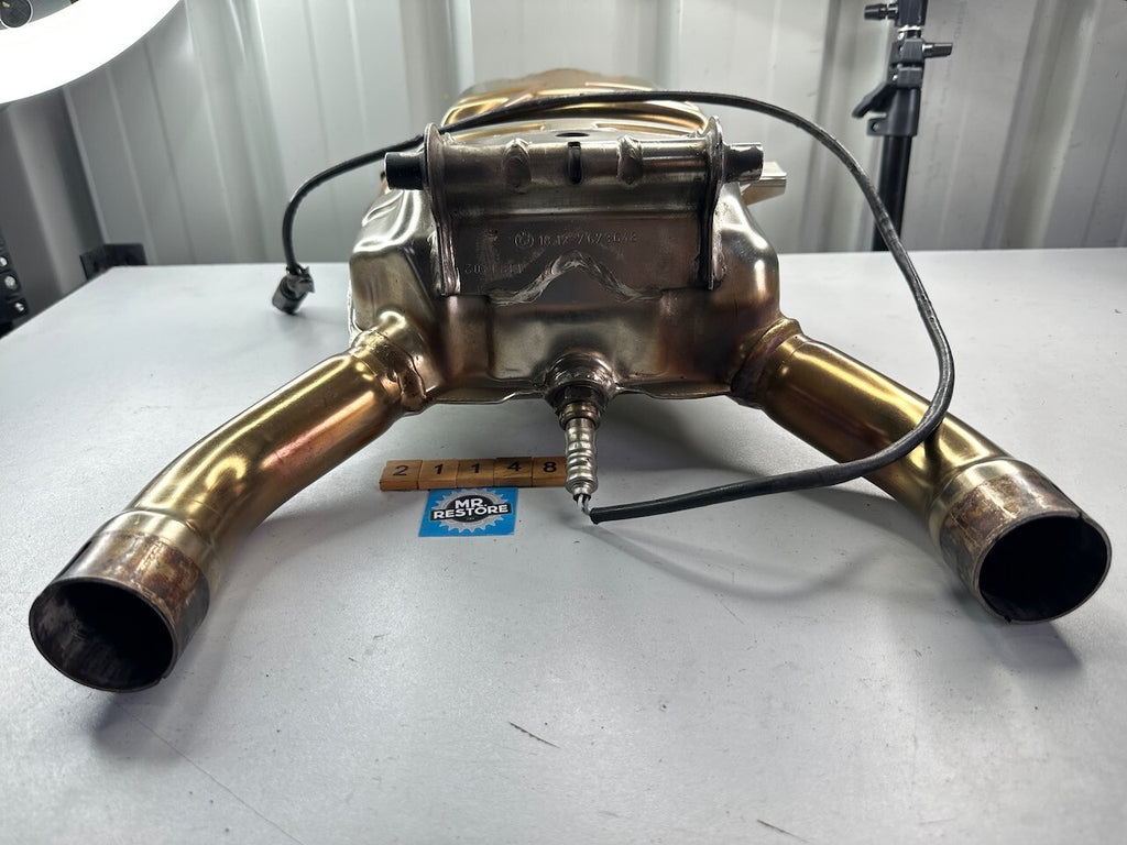BMW R1150GS R1150R R850R Front Muffler Exhaust Catalytic Converter Cat O2 Sensor