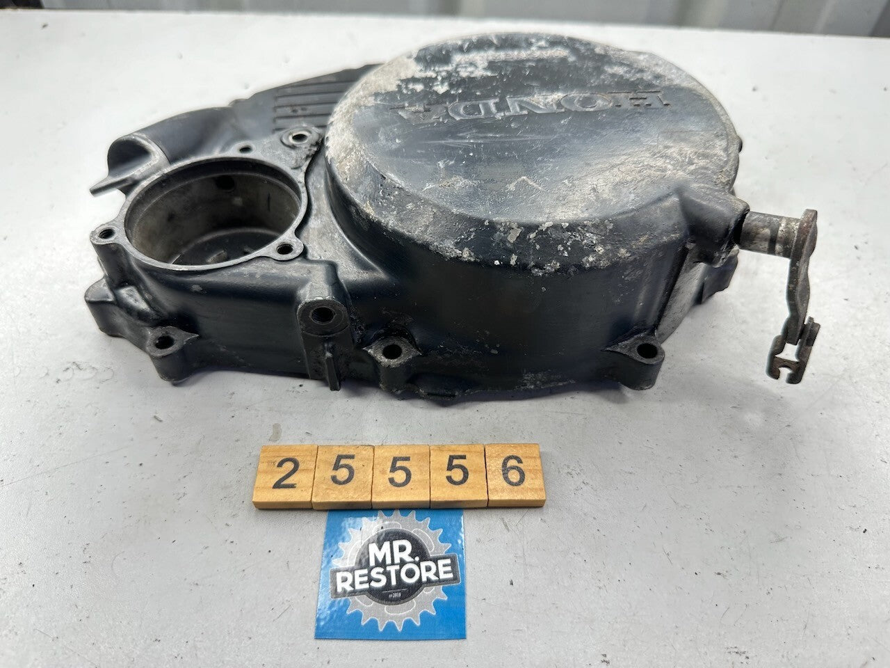 Honda XR350 R '83-84' Clutch Cover, Levers & Dipstick 11330-KF0-305 22810-KF0
