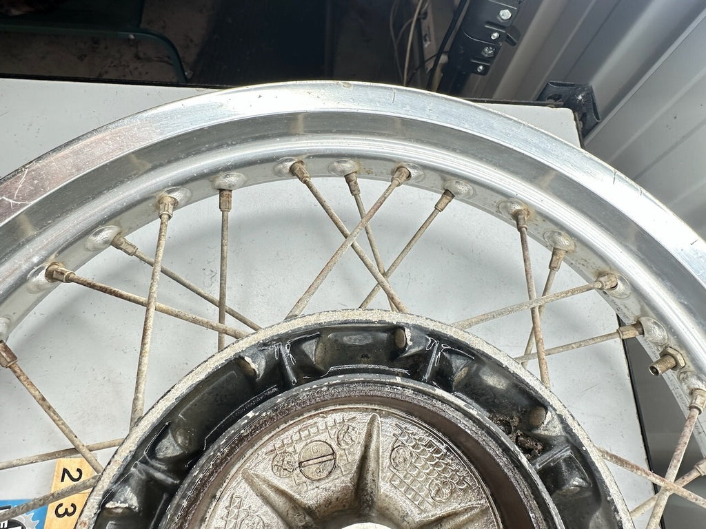 Kawasaki KL600 1984-89 17x2.50 Rear Wheel Hub & Rim - 41034-1107