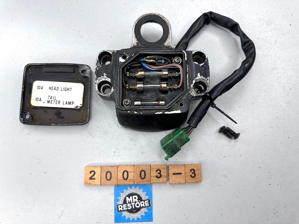Honda CX500 1979-81 Fuse Box, Case & Lid 38400-449  53131-415
