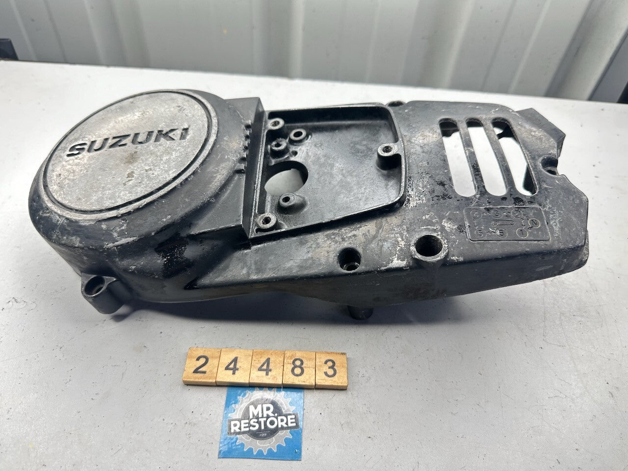 Suzuki RG250 Magneto Stator Sprocket Cover 1SZZ-543