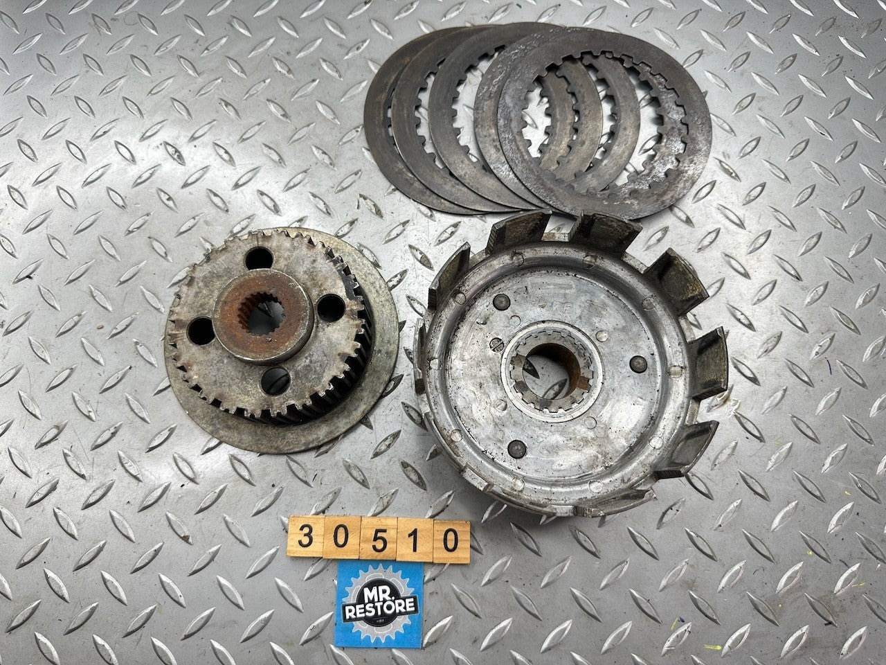 Honda XR350 83-85 XL350 84-85 Clutch Basket & Boss 22100-KN5-671 22120-KF0-305