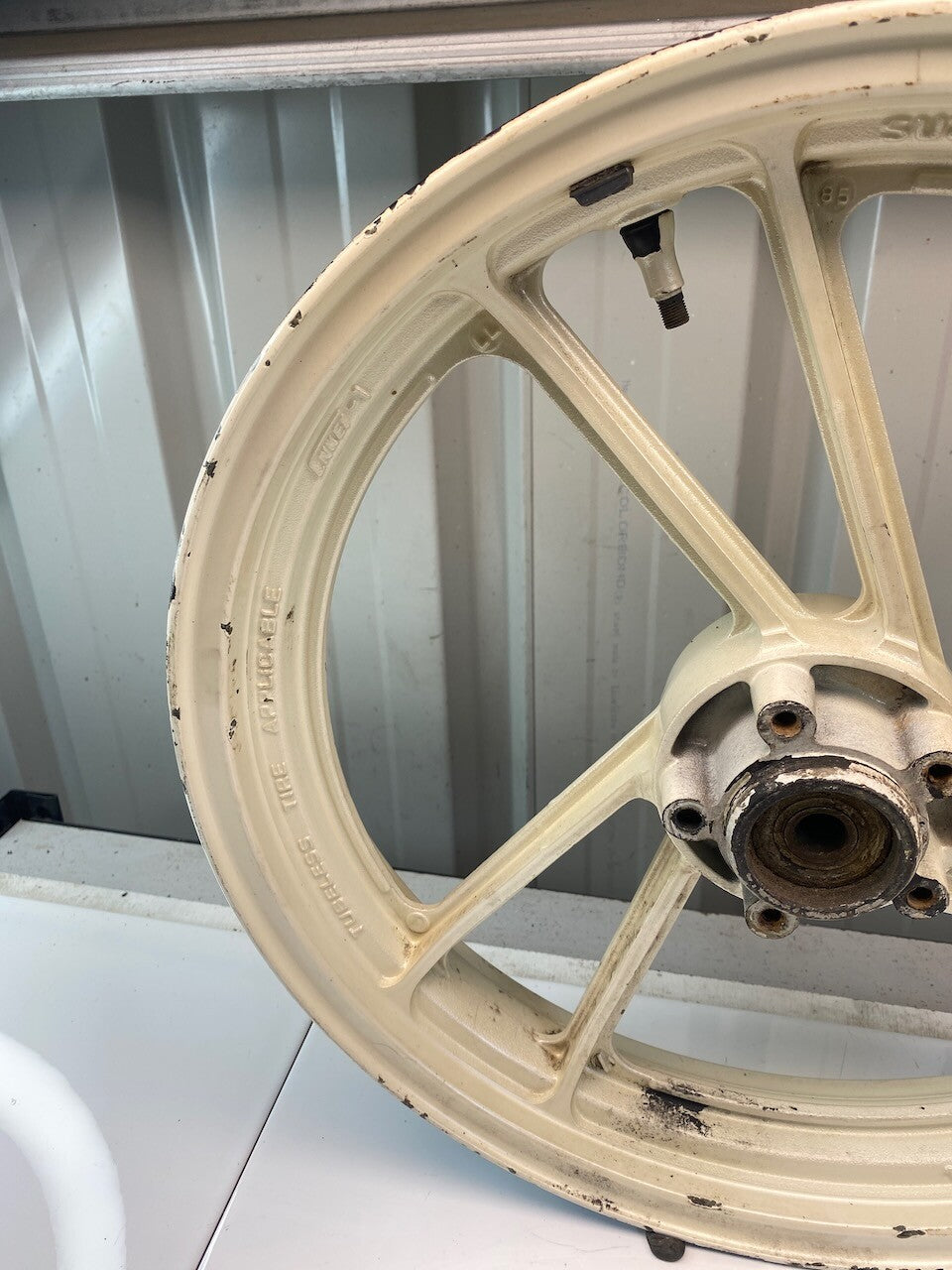 Suzuki RG500 RG400 Gamma GS500 Front Wheel - 54111-20A10