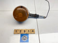 Vintage Classic Japanese Chrome Motorcycle Indicator & Stem (tested)