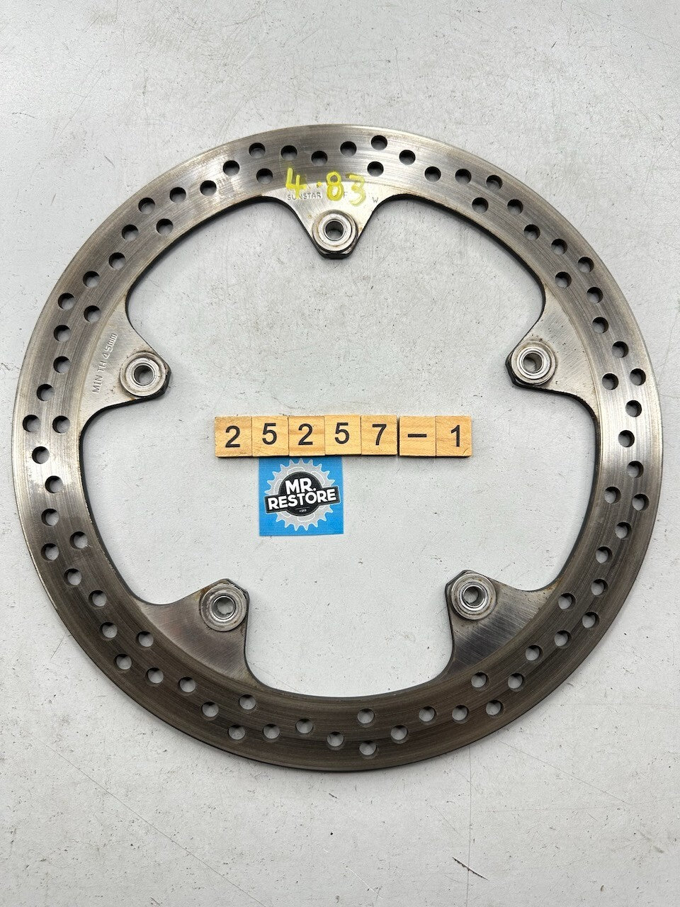 BMW K1300R K1200R K1200LT K1600GT Sunstar Front Brake Disc @ 4.83mm