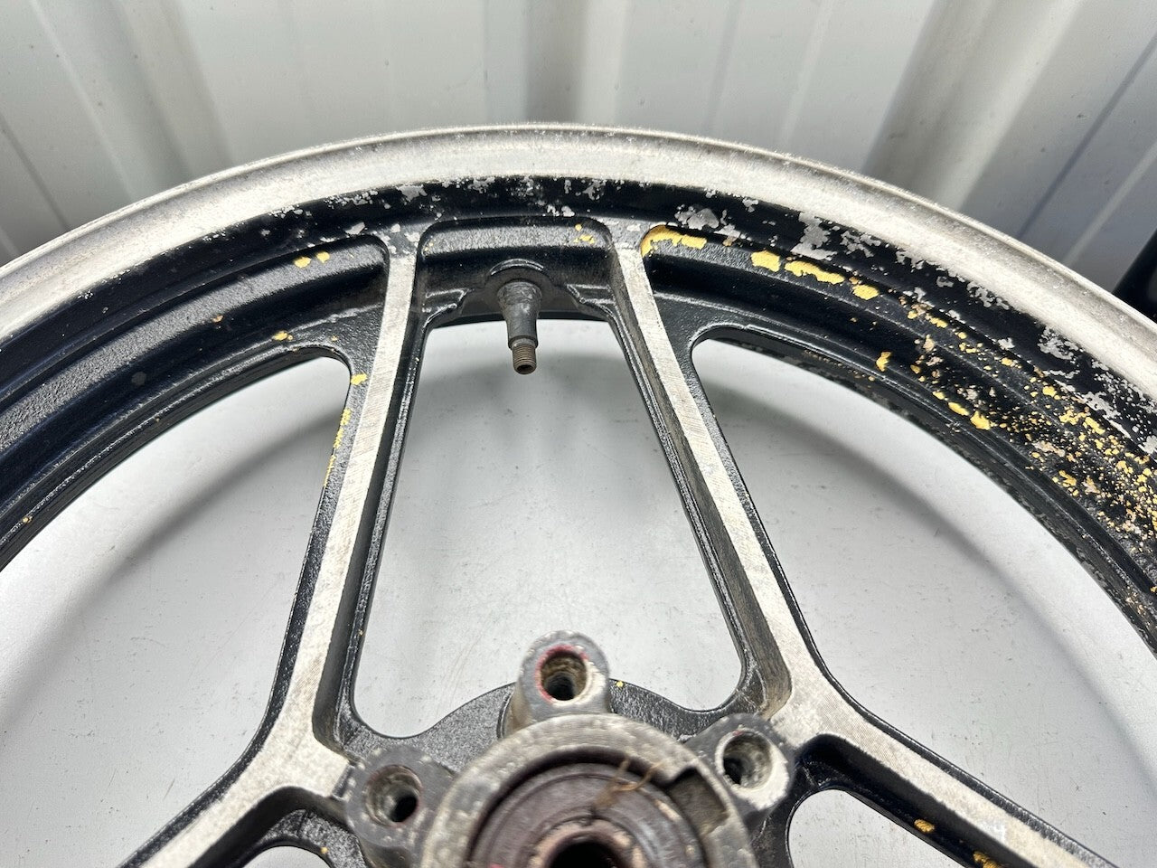Suzuki Vintage Front Alloy Wheel (GS ? GSX? GSXR ?) 16x2.50 (Dated March 1984)