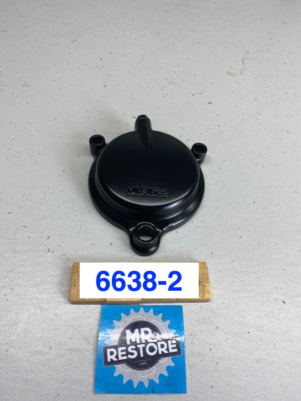 Yamaha XT 250 Oil Filter Cover - Reconditioned