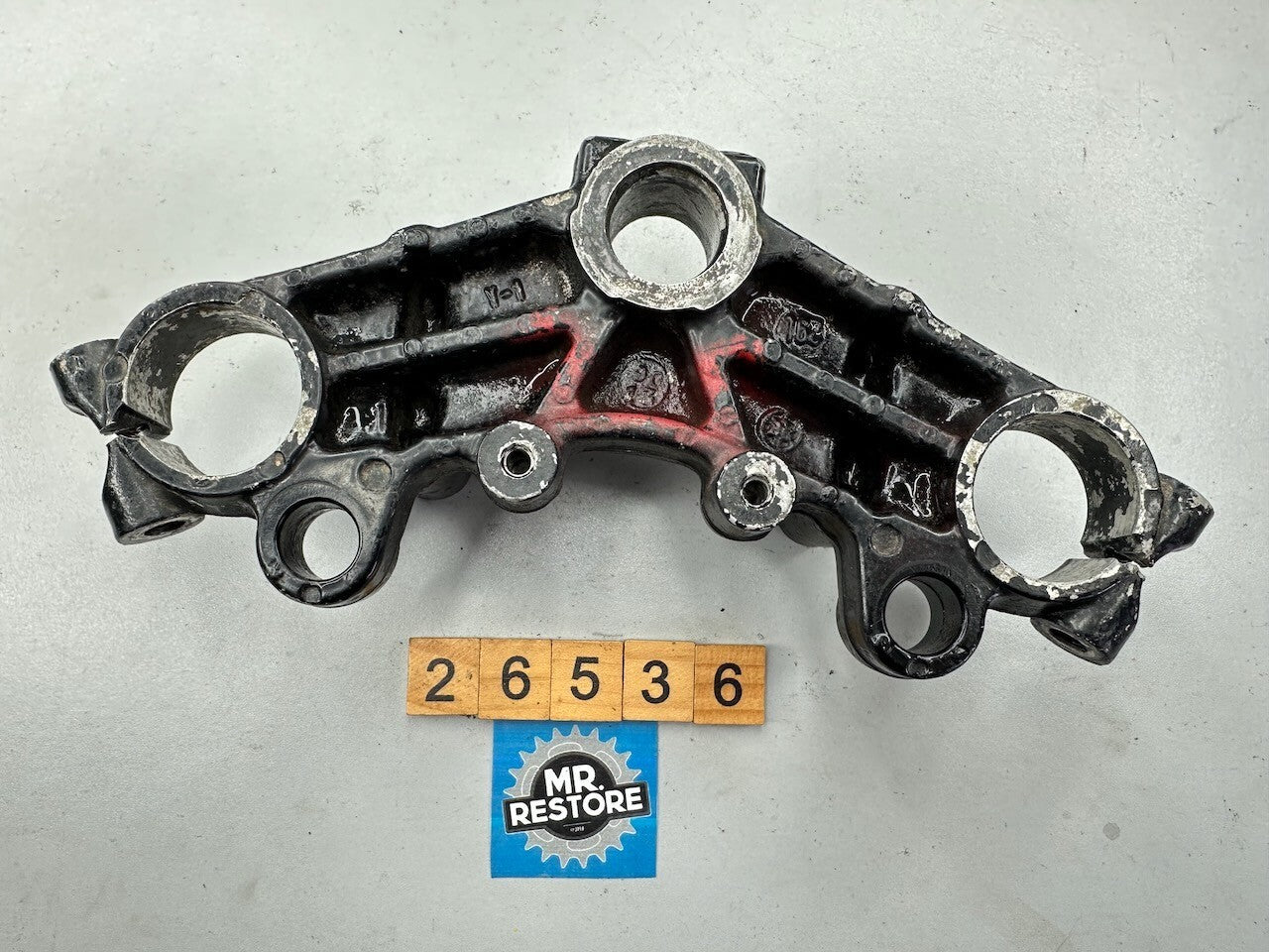 Yamaha RD250LC RD350LC Fork Clamp Top Crown Assy. 4L0-23435-00-98
