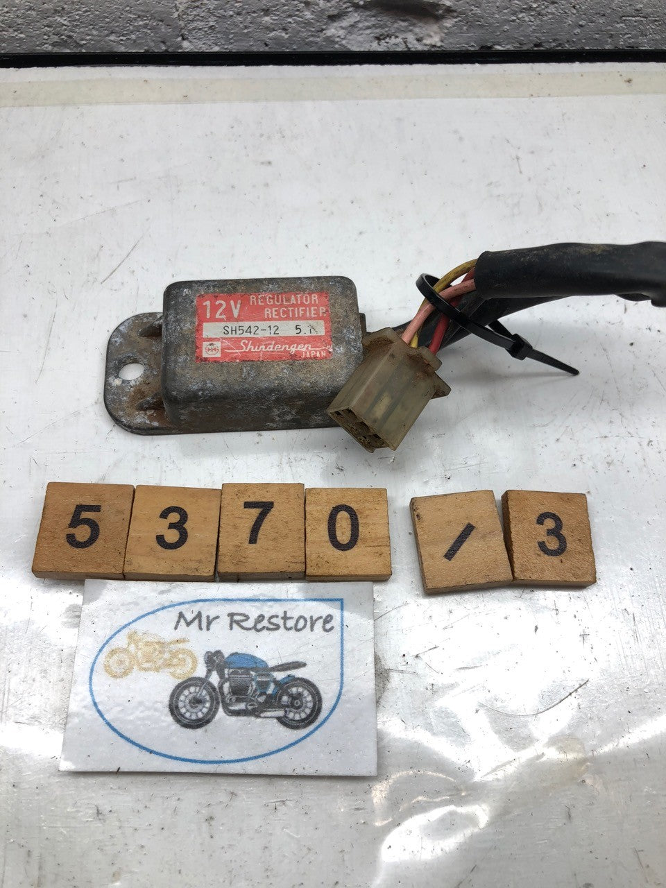 Honda XL200 XL250 XL350 XL500 XL600 Rectifier Regulator SH542-12 31600-KG0-000