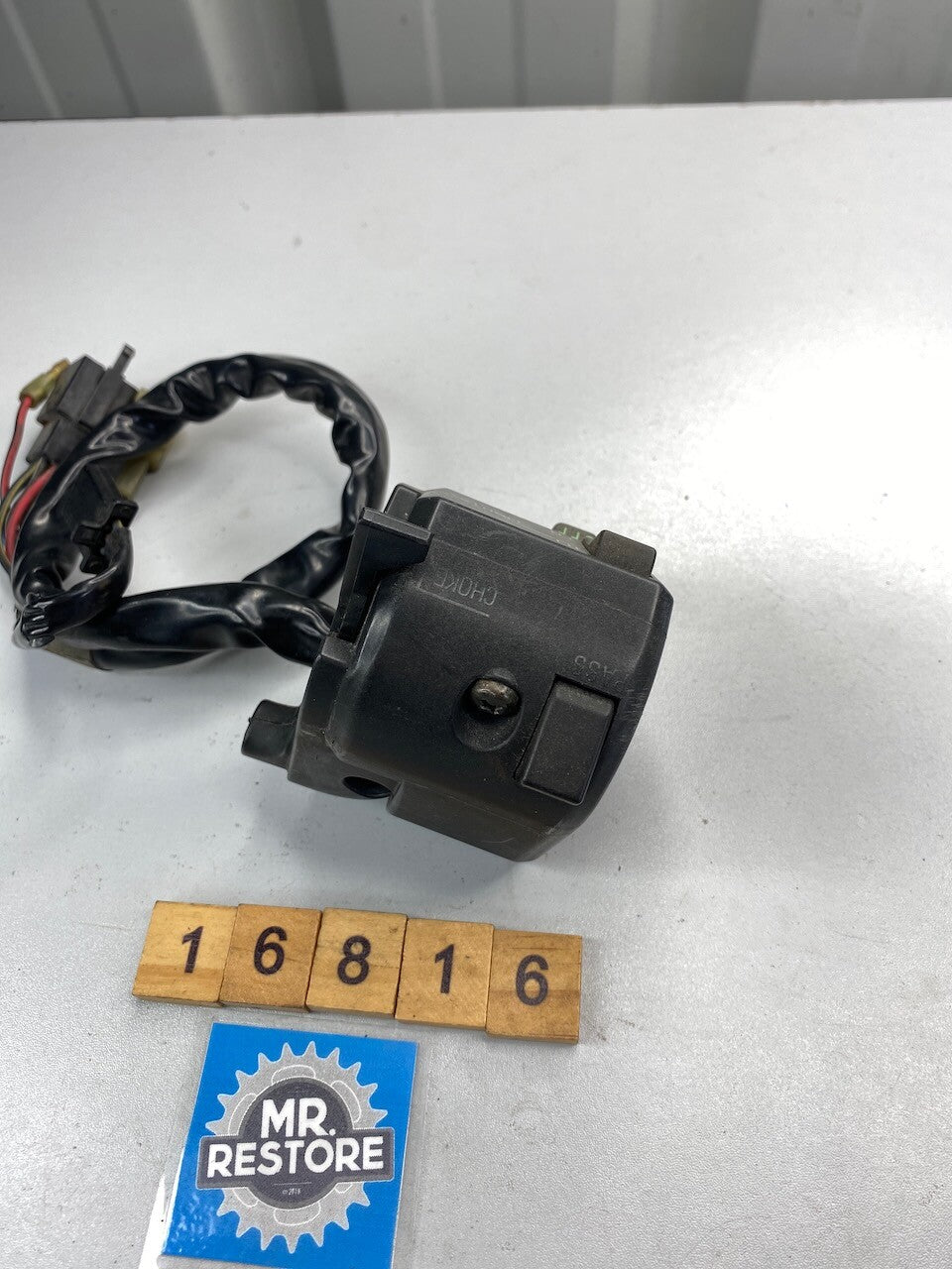 Kawasaki ZX750 1988-92 ZX10 ZX250 L/H Handlebar Switch & Choke Lever 46091-1484