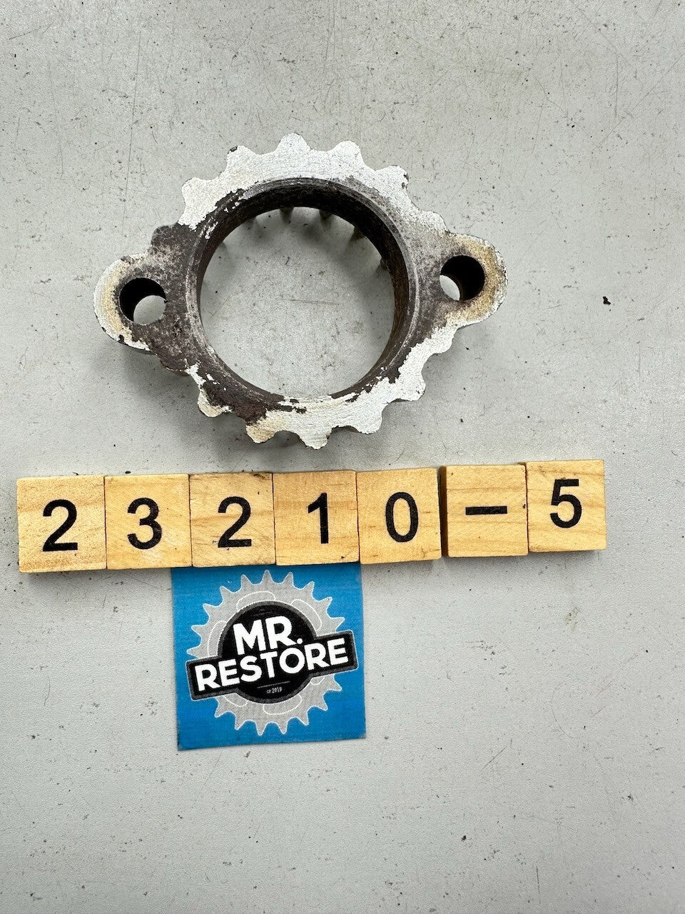 Suzuki GS850 GS750 GS400 OEM Exhaust Ring Nut Flange Joint Clamp 14182-44000