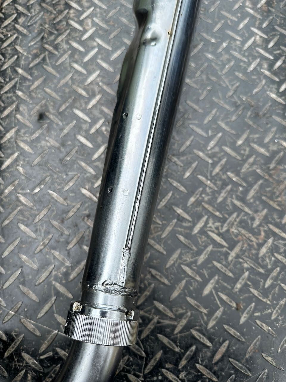Suzuki GT250 R/H Exhaust Pipe Silencer Muffler & Baffle