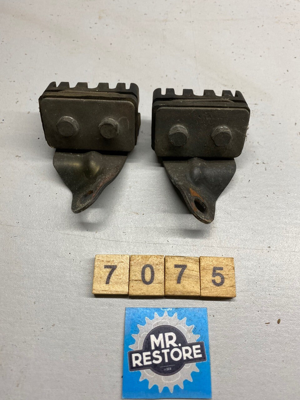 Yamaha FZ750 1987 Fuel Gas Tank Mount Assys (Pair)