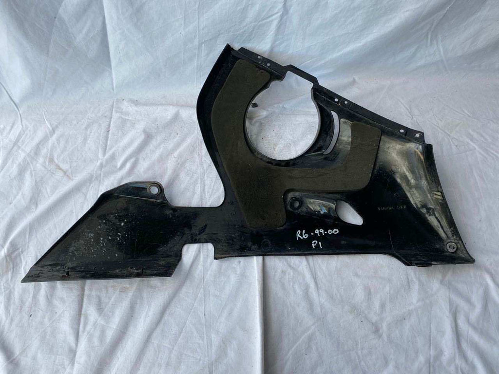 Yamaha R6 YZF 99-01 R/H Lower Fairing Panel 5EB-28385 Black