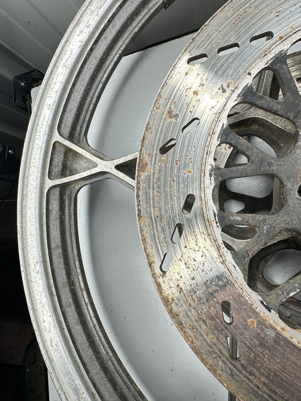 Suzuki GSX750 Front Wheel 19x1.85 (Dated May 82)