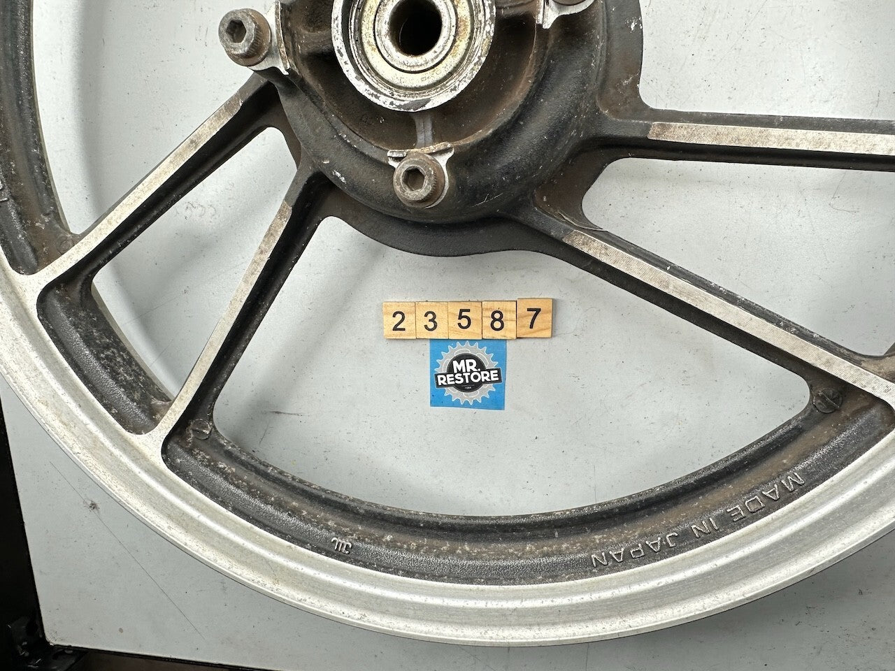 Suzuki GSX250 Rear Wheel 18x2.15 (Dated 1984)