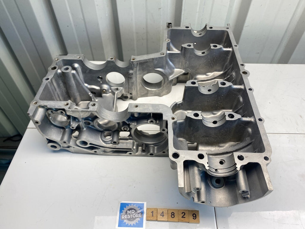 Kawasaki Z750 KZ750 EE Crank Cases - Vapour Blasted