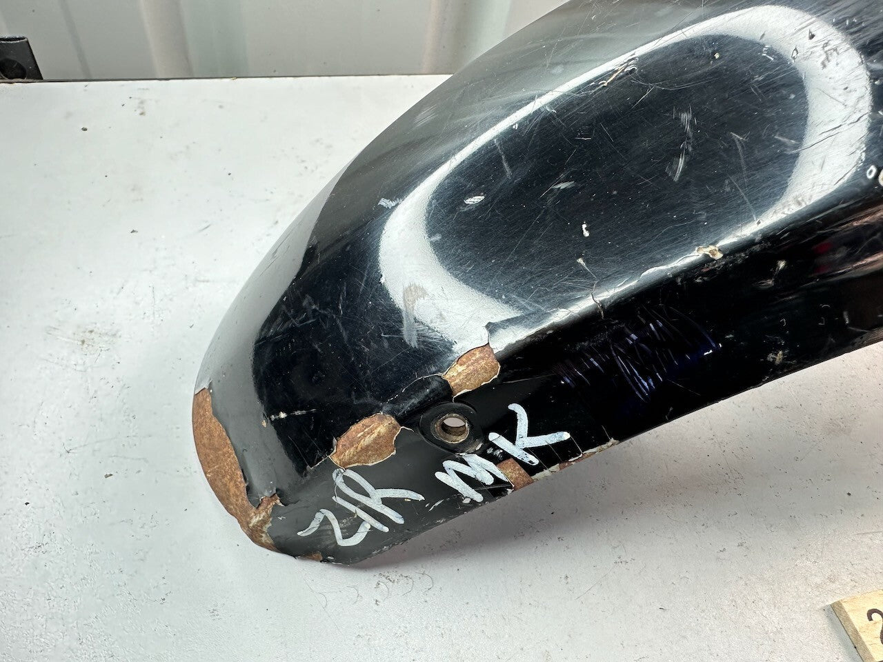 Kawasaki Z1R OEM Steel Front Mudguard Fender