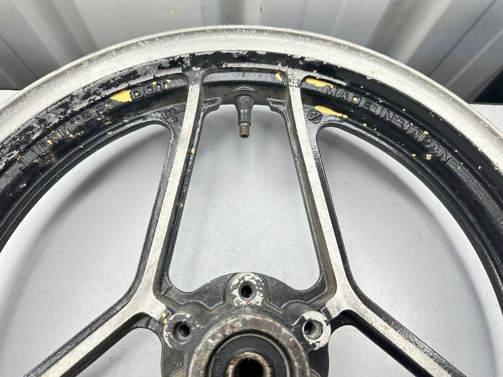 Suzuki Vintage Front Alloy Wheel (GS ? GSX? GSXR ?) 16x2.50 (Dated March 1984)