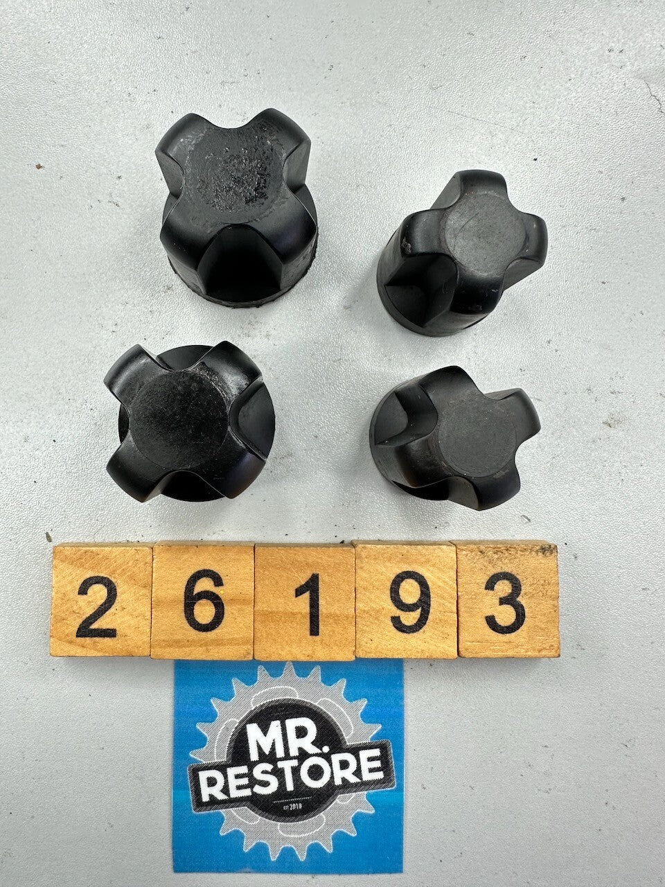 Kawasaki Motorcycle Front Caliper Piston Caps (2 pairs) 43020-1069 3020-1068