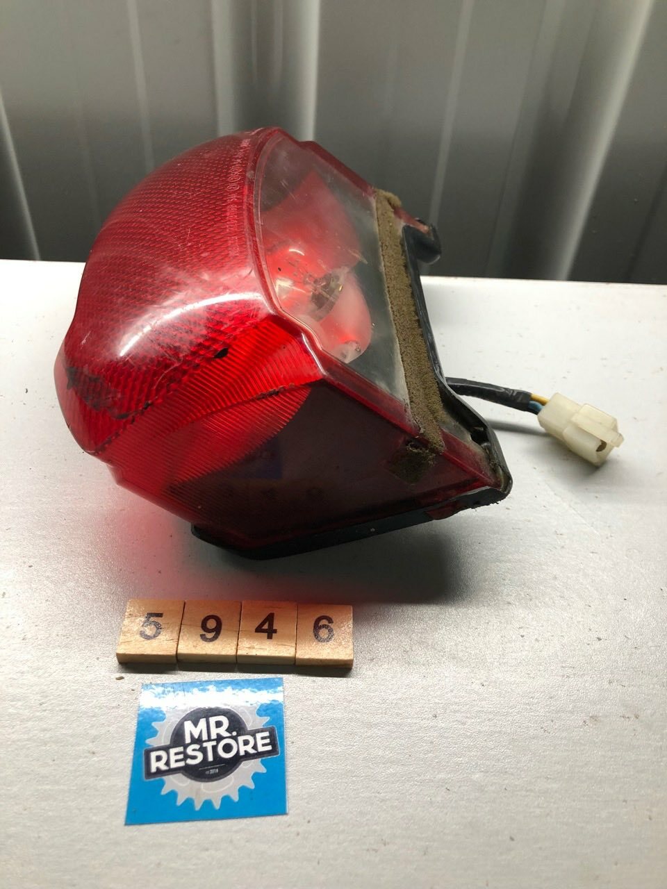 Yamaha YZF1000 Rear Tail Light & Loom with Original Koito Lens