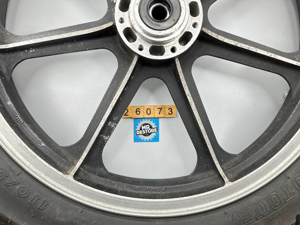Kawasaki Z1300 KZ1300 '79-82' Front Wheel (Straight) 41073-1023