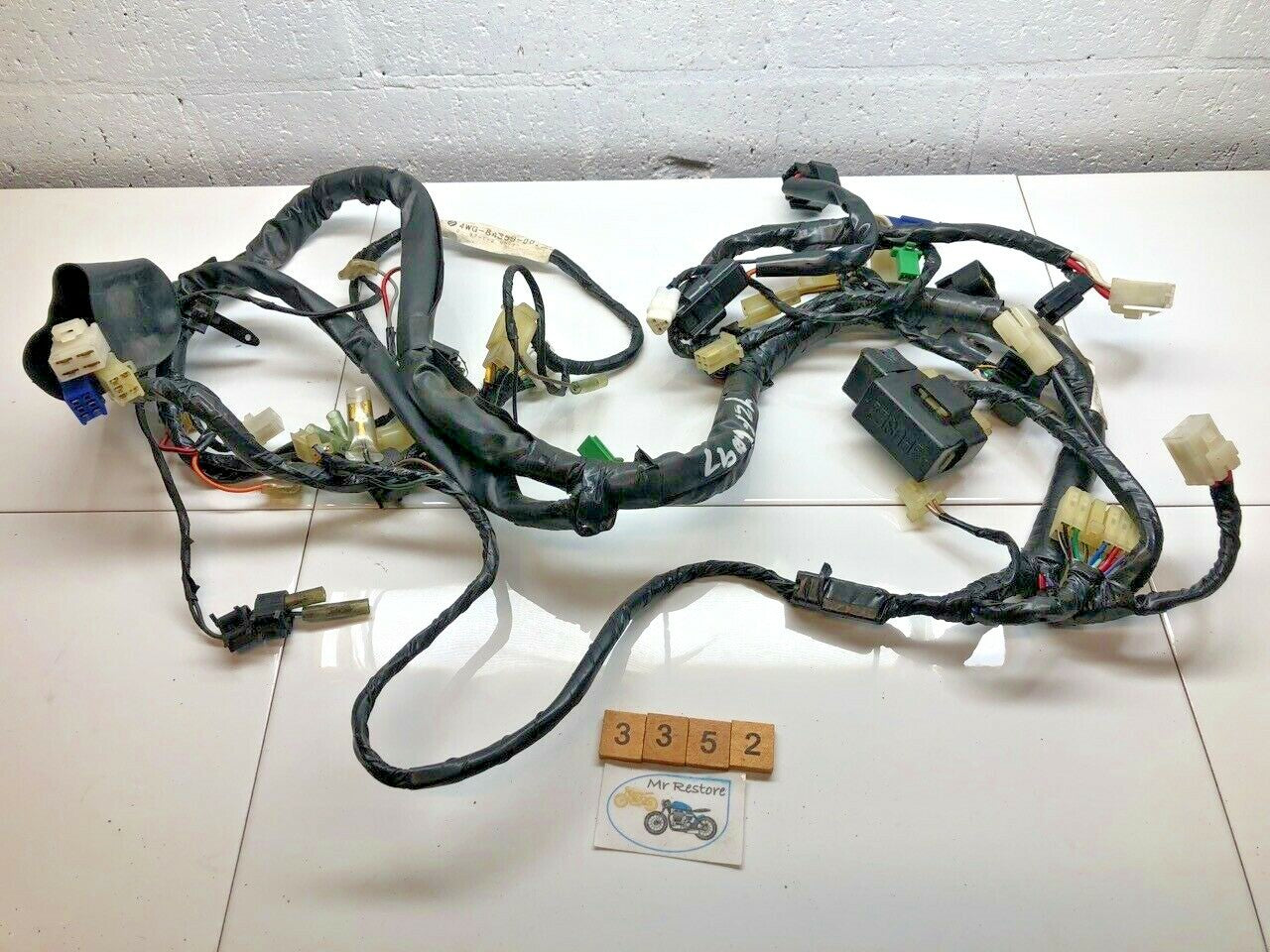 Yamaha YZF600 1996-1997 Wire Loom Harness 4WG-82590-00 & 4WG-84359-00