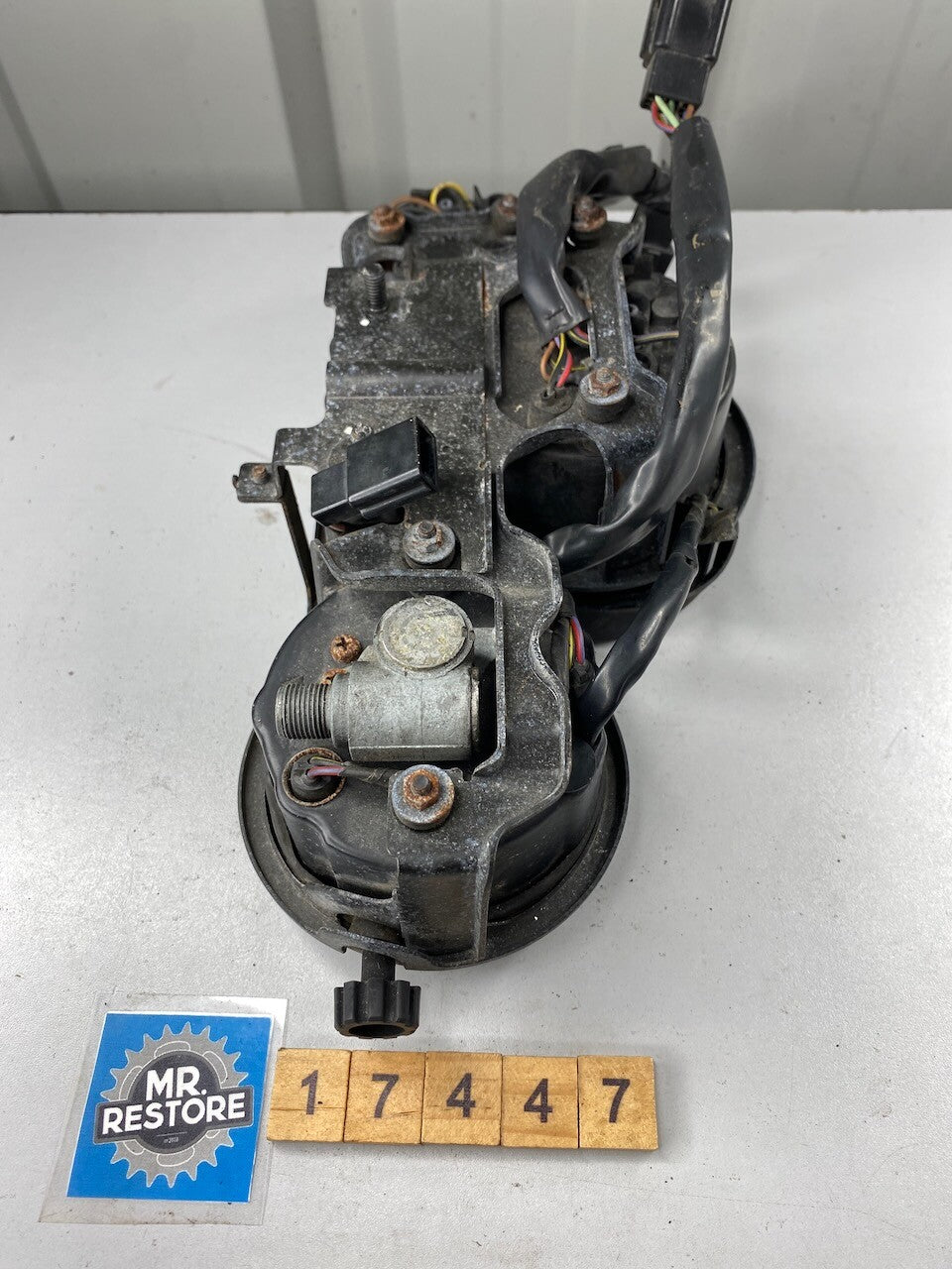 Kawasaki ZXR250A Dashboard Meters Instruments KMH - Tested