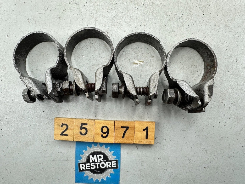 Kawasaki Z1300 KZ1300 + Many Models - OEM Exhaust Muffler Clamp - Set of 4