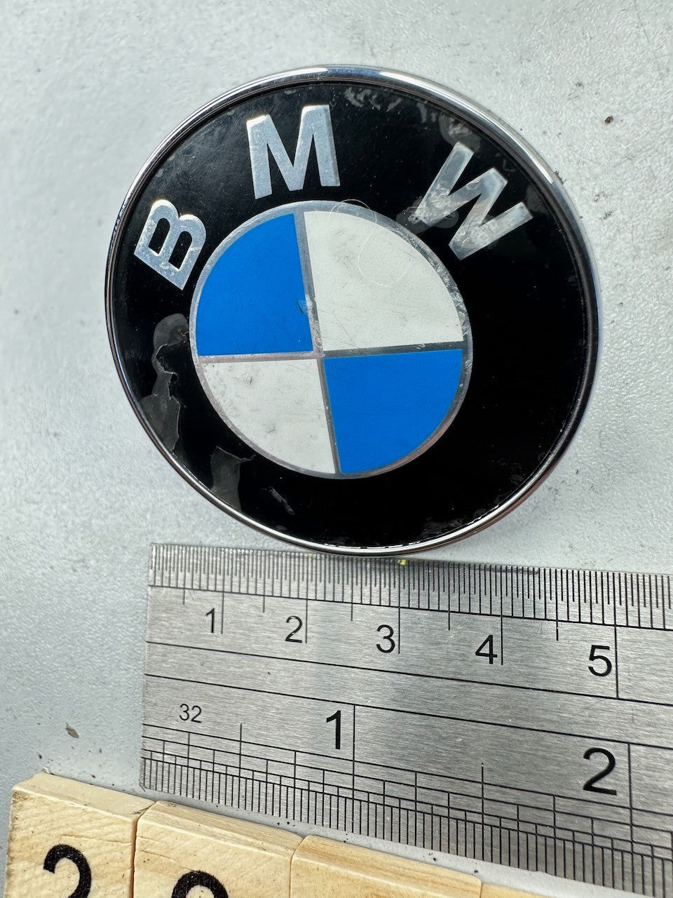 BMW K1200S '03-08' K1300S K1300R K1200R Fork Yoke Badge Emblem Logo 32717674675