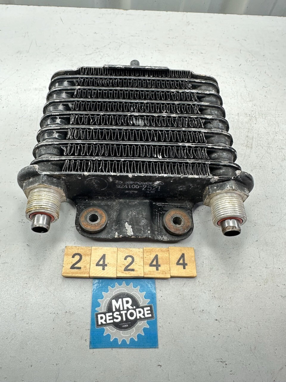 Yamaha XJ650 L Turbo Seca OEM Oil Cooler Assy. 16G-13470-01