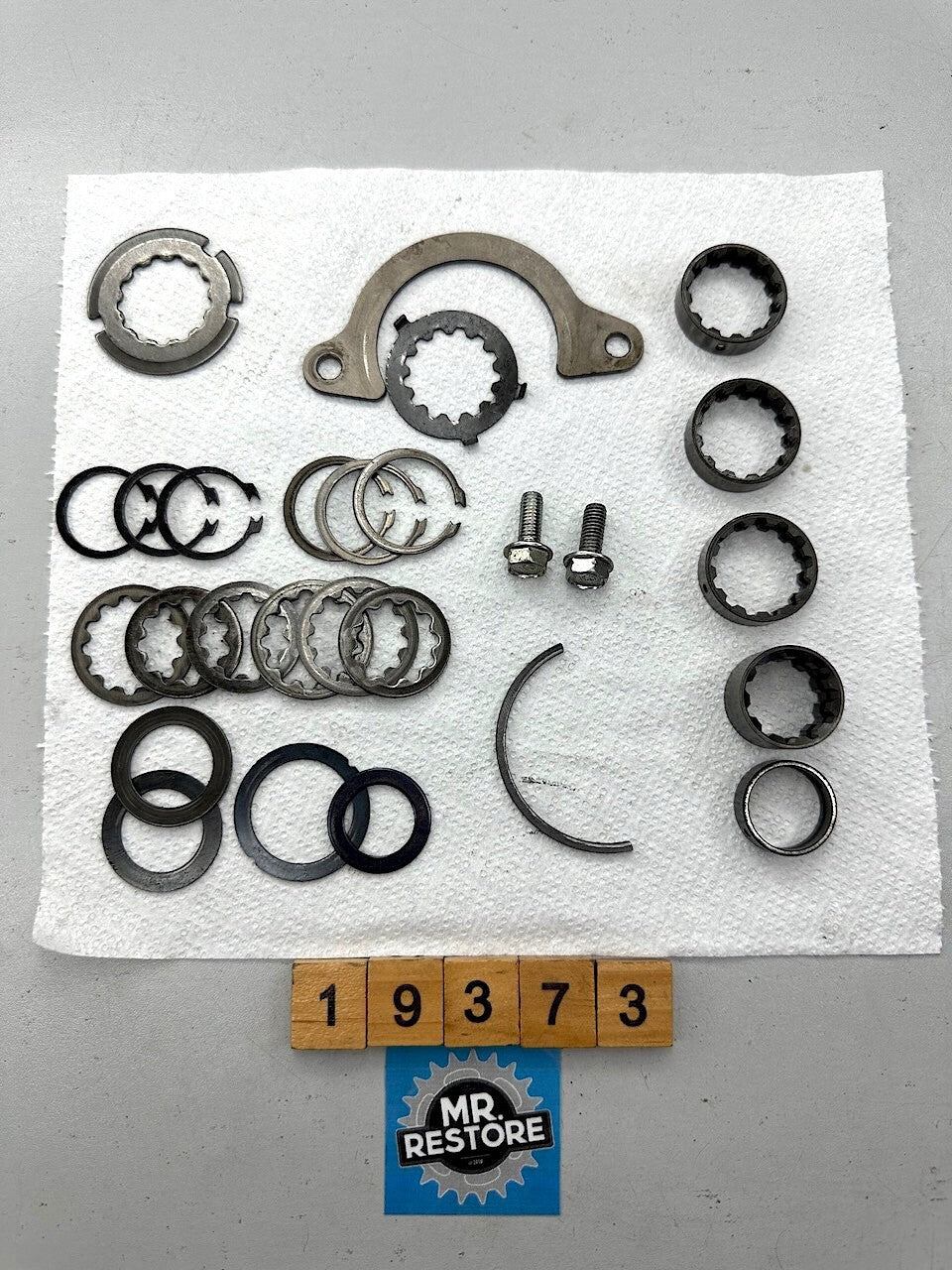 Honda CBR250RR MC22 Transmission Circlips, Washers, Collars etc.