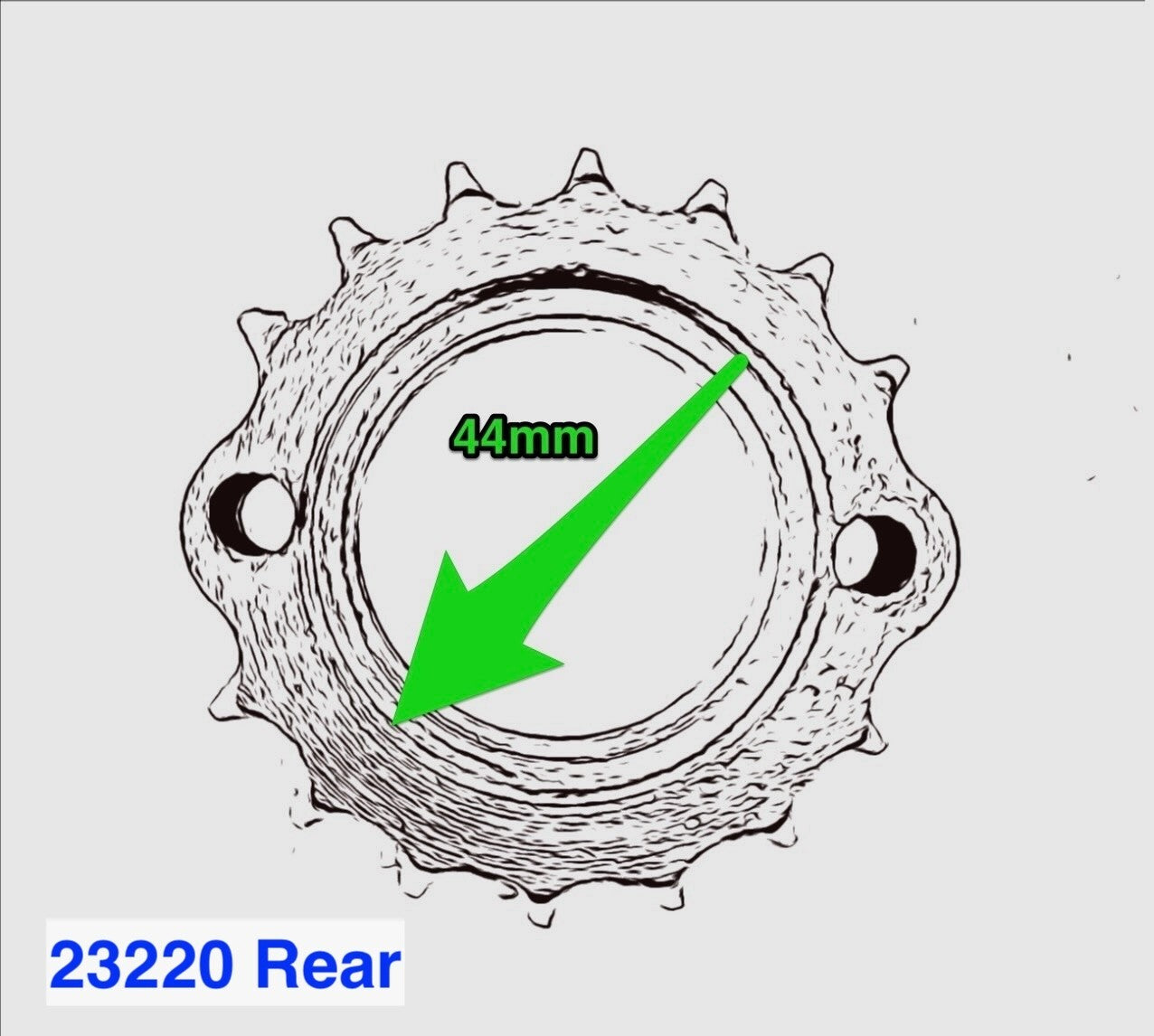 Honda CB CL ?? OEM Exhaust Ring Nut Flange Joint Clamp