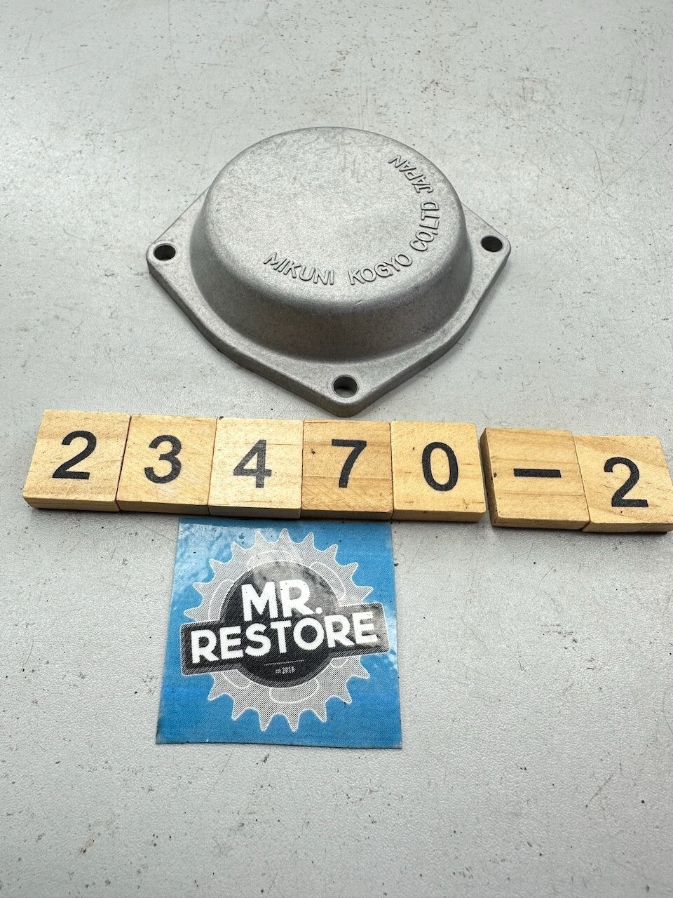 Suzuki GSX1100 ET EX '80-81' Mikuni Carburettor Lid Cover Top