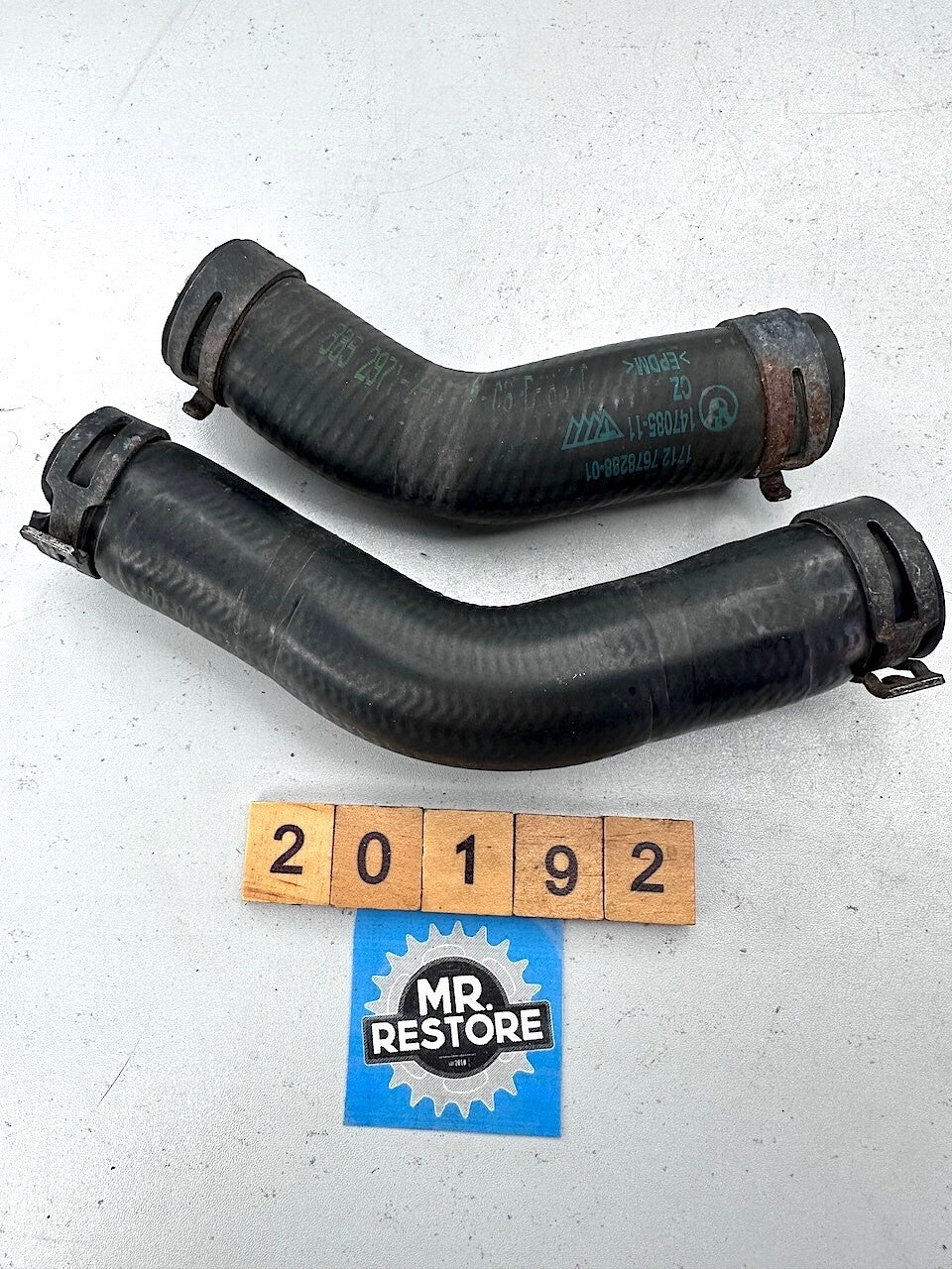 BMW F800S F800ST F800R F800GT Radiator Hoses 17127678287  17127678288