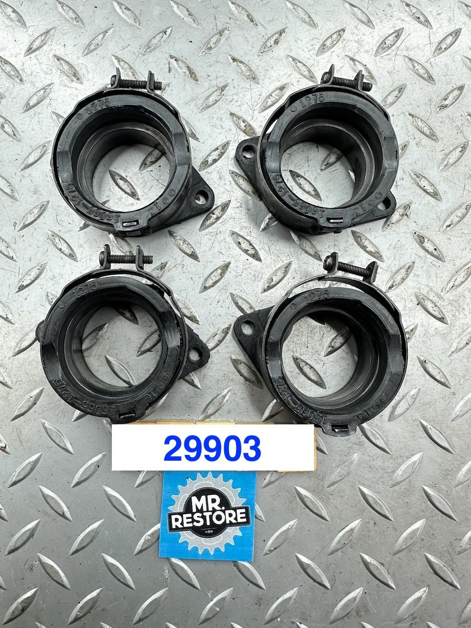 Kawasaki ZX750 ZX-7 ZXR750 Carburettor Inlet Intake Rubber x4 - 16065-1275
