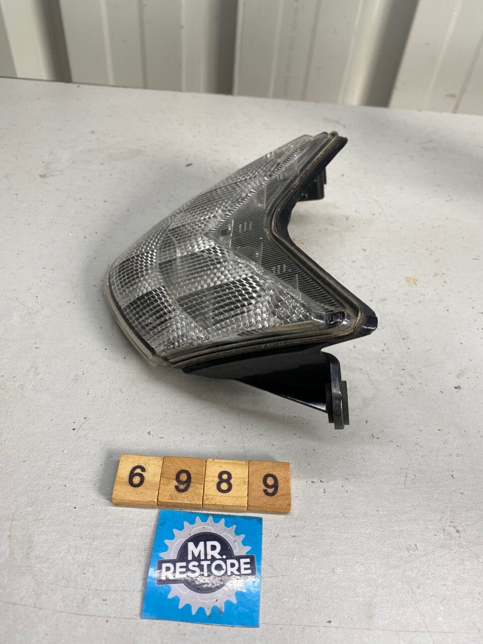 Kawasaki ZX636 LED Tail Light Assy OEM Stanley 23025-0014 (cracked but working)