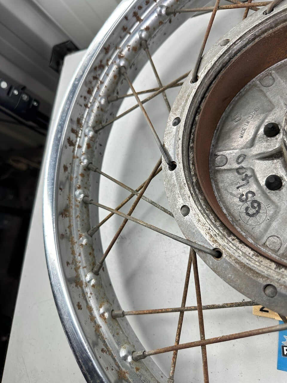 Suzuki GS400 GS450 GS425 OEM Takasago Rear Wheel 18x1.85 65311-11221
