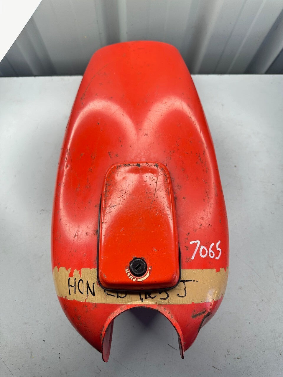 Honda CB125 J Fuel Tank With Cap & Flap