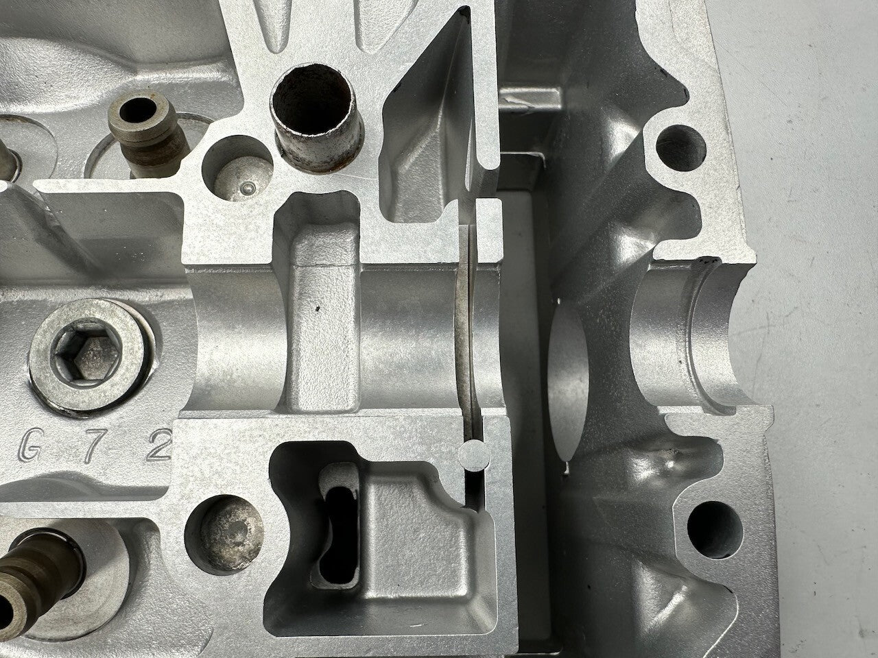 Honda XLV750R Cylinder Head MG7 2 - Vapour Blasted