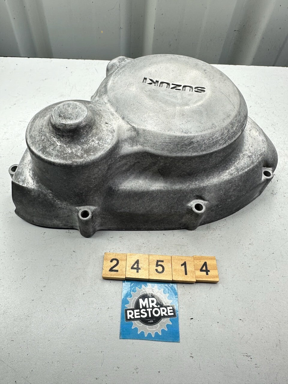 Suzuki GR650 1982-83 Magneto Generator Side Cover 11350-15501