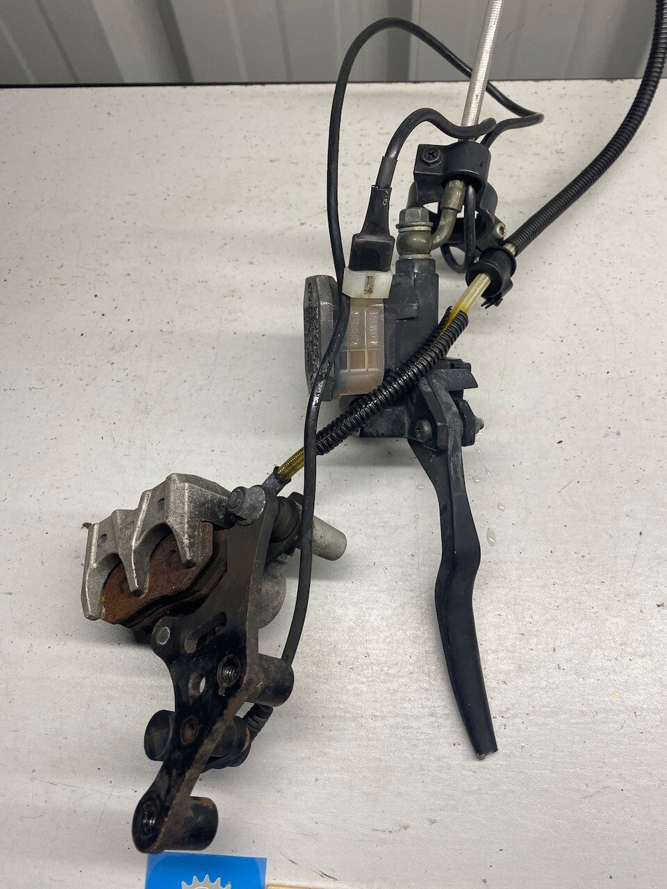 Megelli 250R Front Brake System - Master Cylinder, Braided Hose & Caliper