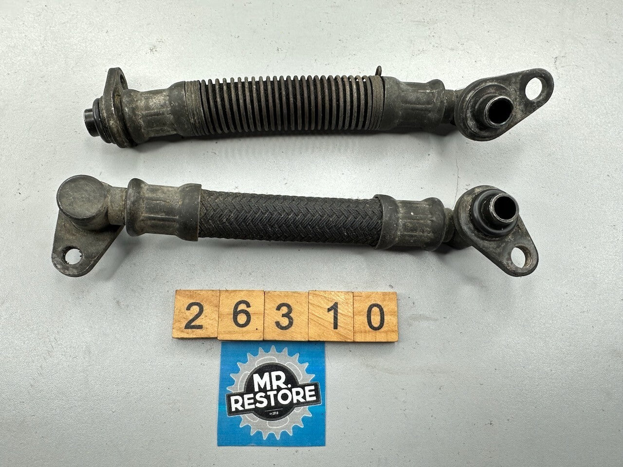 Honda CBX750 CB700 Nighthawk Pair of Oil Pipes