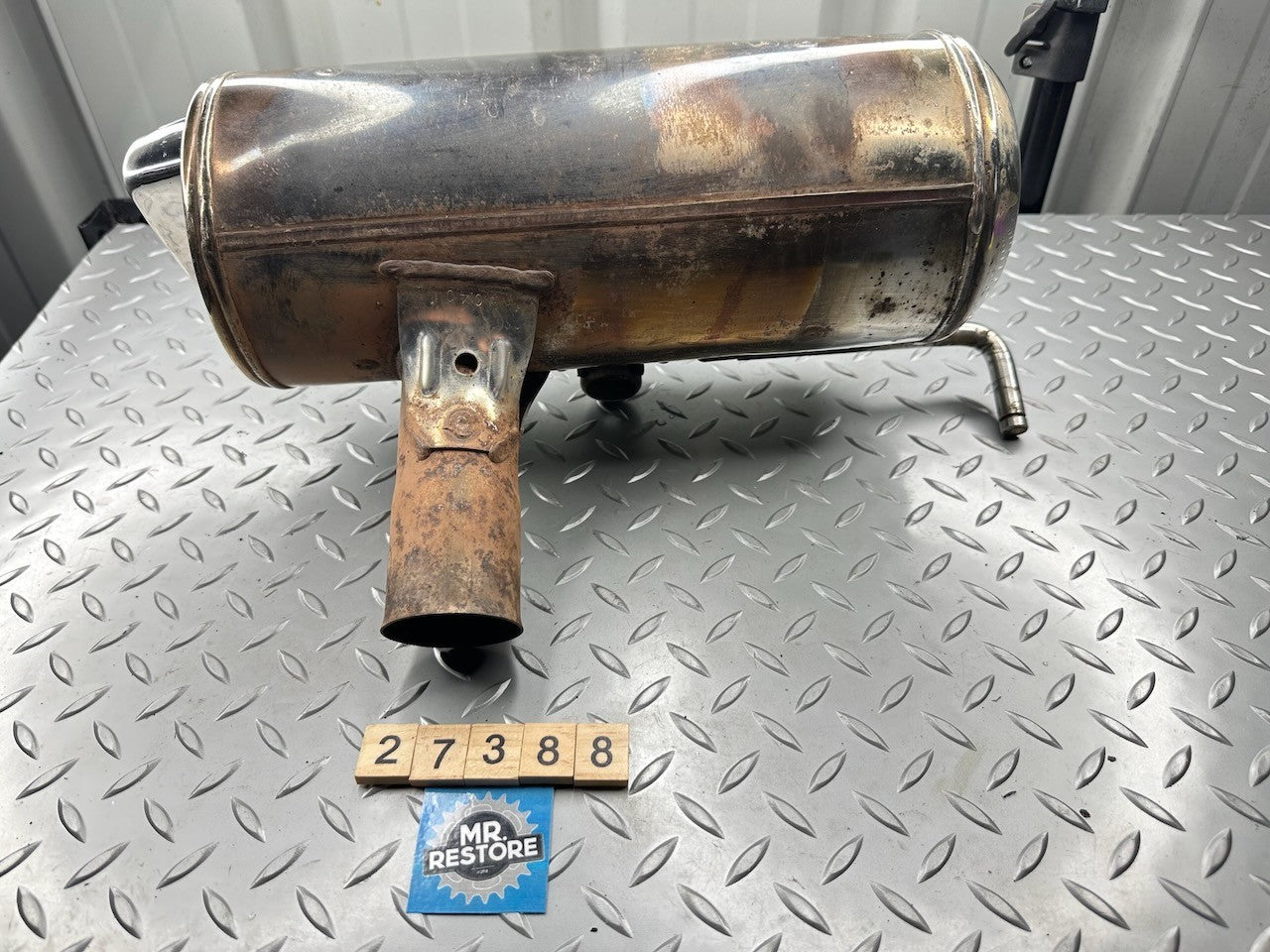 BMW F650GS '99-03' Right Exhaust Muffler 18122345850