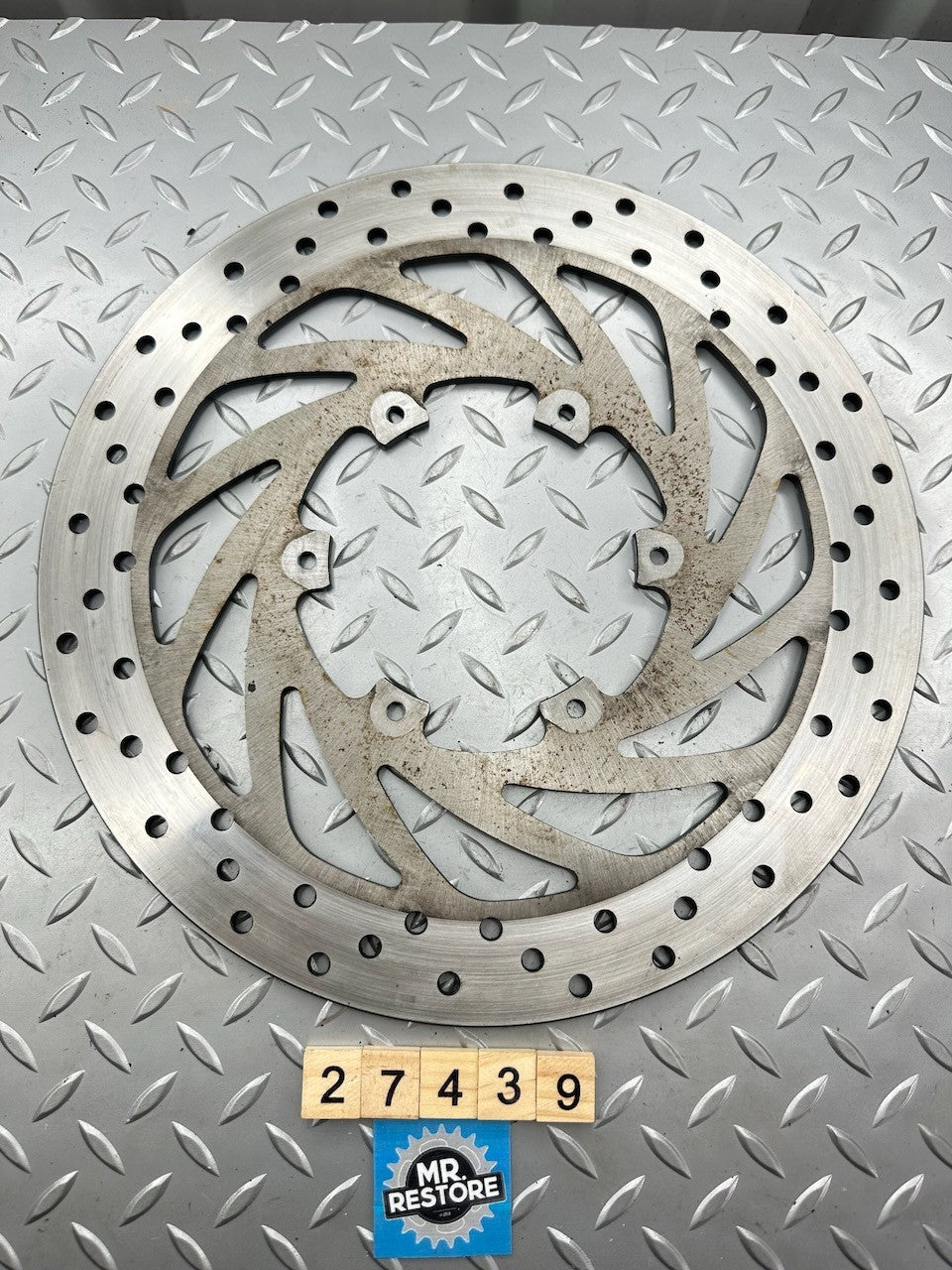 BMW F650GS '99-12' F650CS G650GS '08-15' Front Brake Disc 34112345824 - @4.85mm