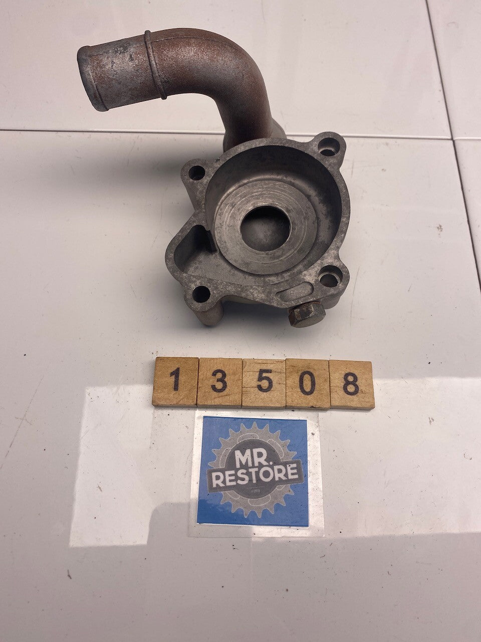 Suzuki RM125 Early 80's Water Pump Cover & Water Pipe