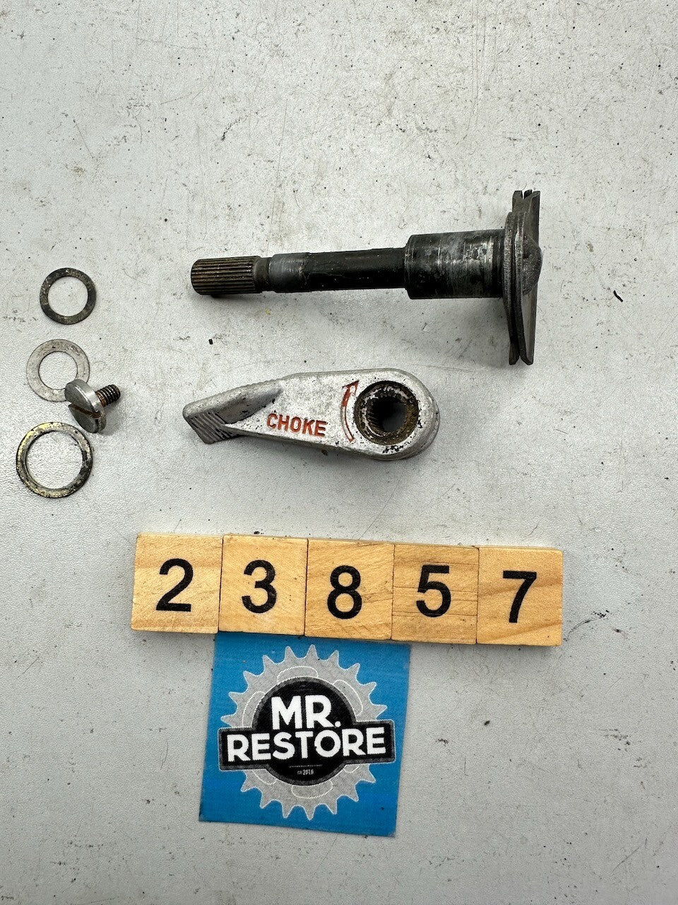Honda CBX1000 Supersport OEM Choke Lever & Shaft 53170-422-010