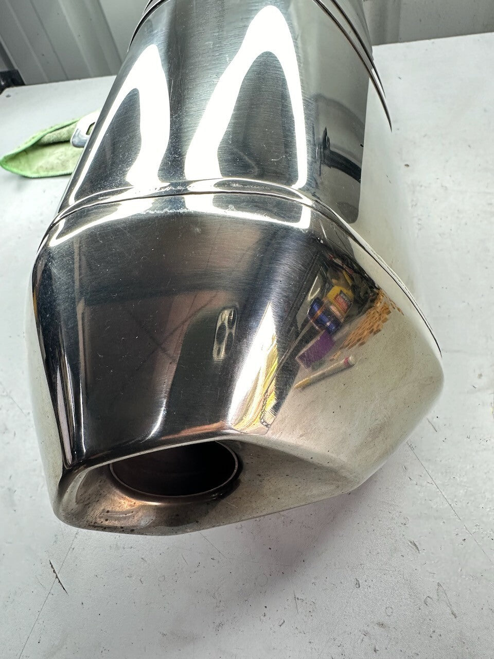 BMW K1300R K1300S OEM Catalytic Converter Muffler End Can 18127713437